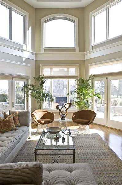 Family Room Interior Design in Potomac and Bethesda, MD