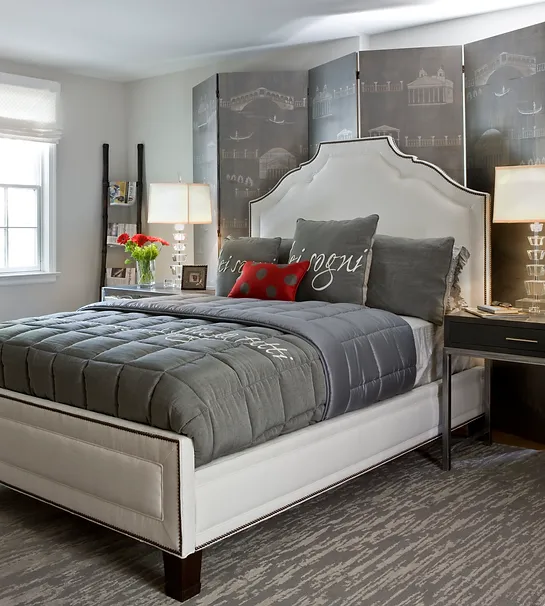 Bedroom Interior Design in Potomac and Bethesda, MD