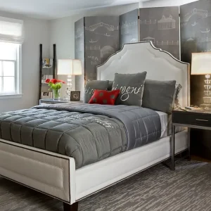 Bedroom Interior Design in Potomac and Bethesda, MD